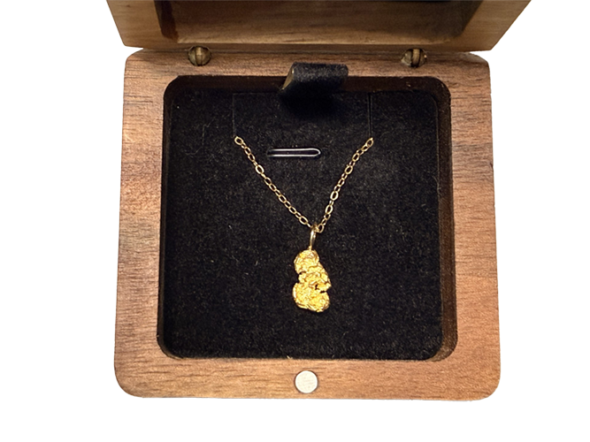 1.41g Natural Nugget Pendant