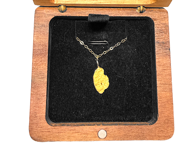 1.63g Natural Nugget Pendant