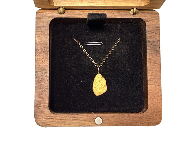 1.67g Natural Nugget Pendant