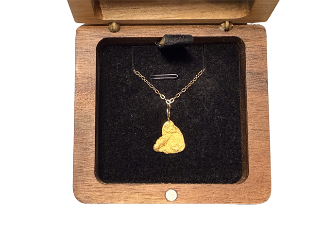 1.67g Natural Nugget Pendant
