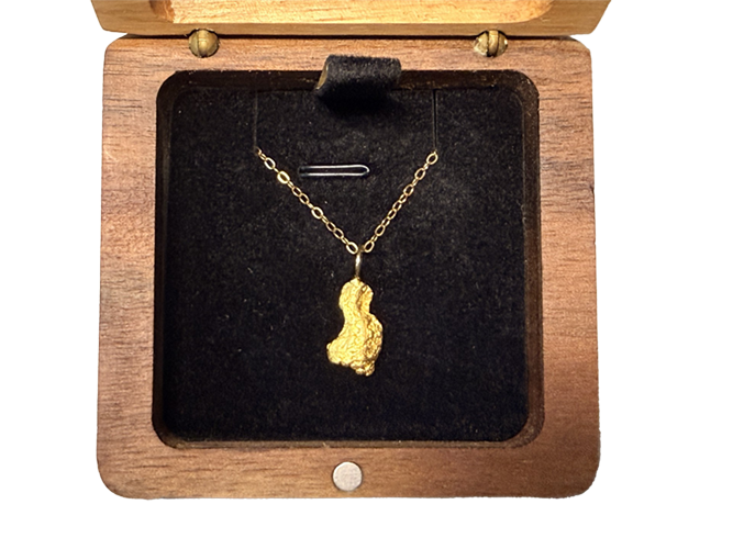 1.93g Natural Nugget Pendant